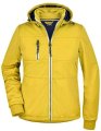 Dames Jas Daiber Maritime JN1077 Sun Yellow-Navy-Wit
